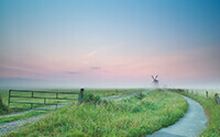 Fietsroute Langs De Grens Met Groningen